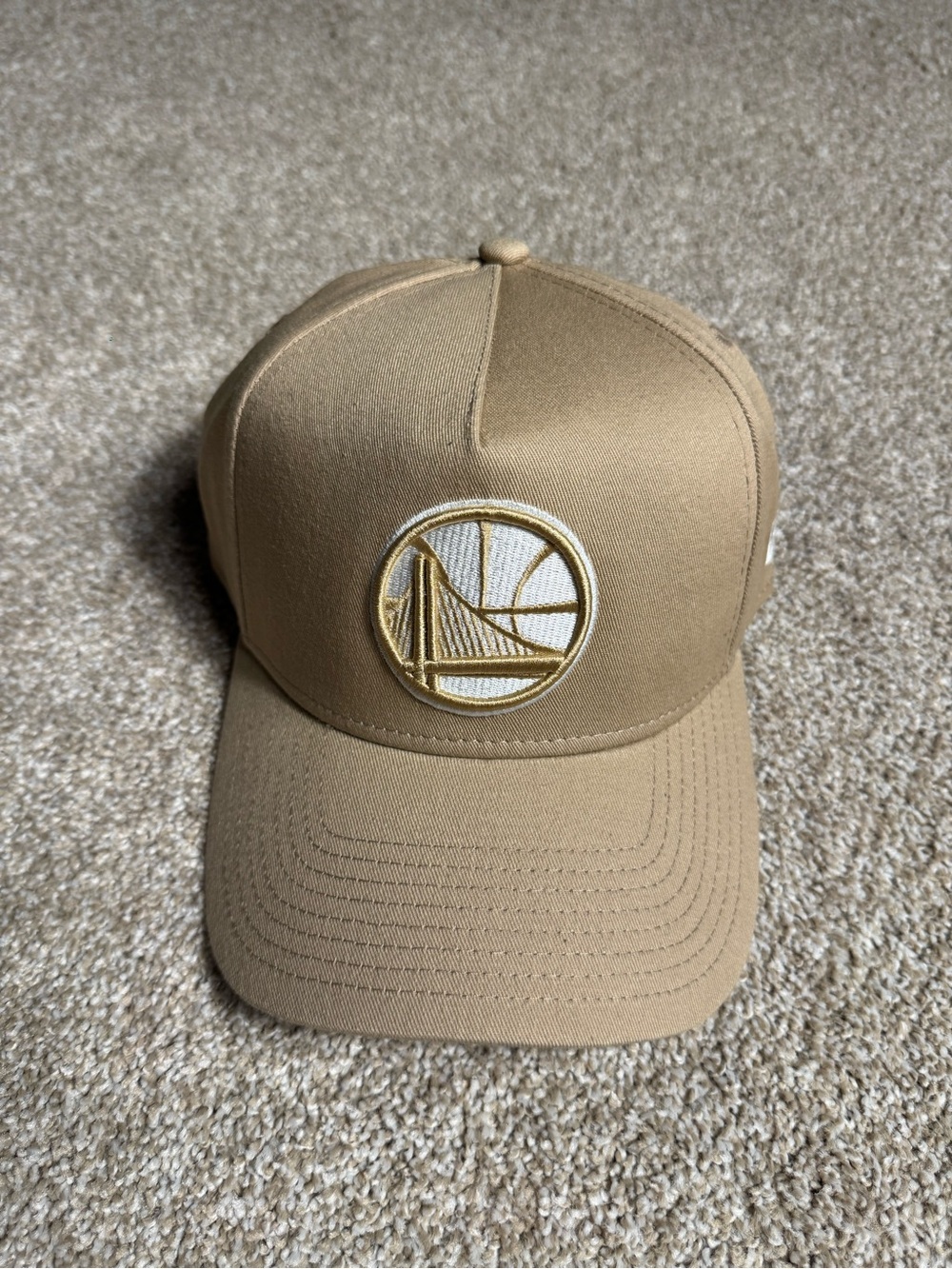 Golden Bridge Logo Baseball Cap - Tan